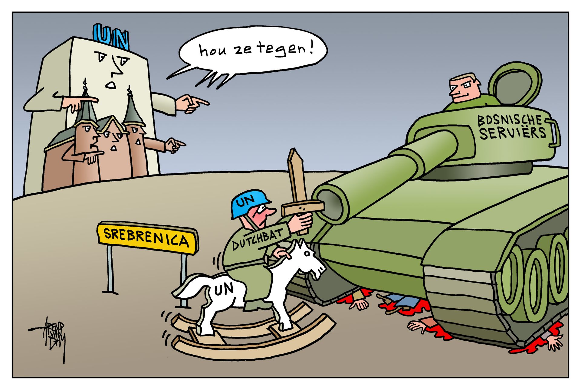 Srebrenica(DutchbatSlechtBewapend)